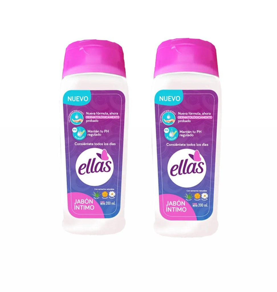 Jabon intimo ellas x200ml