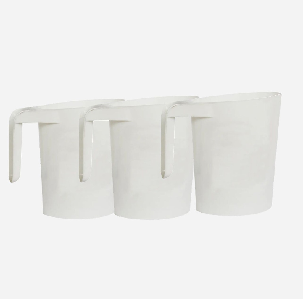Jarra leche ovalada fina