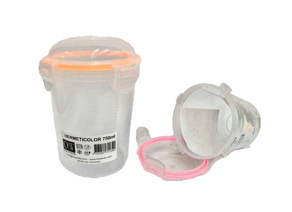 Tarro hermetico largo x750ml