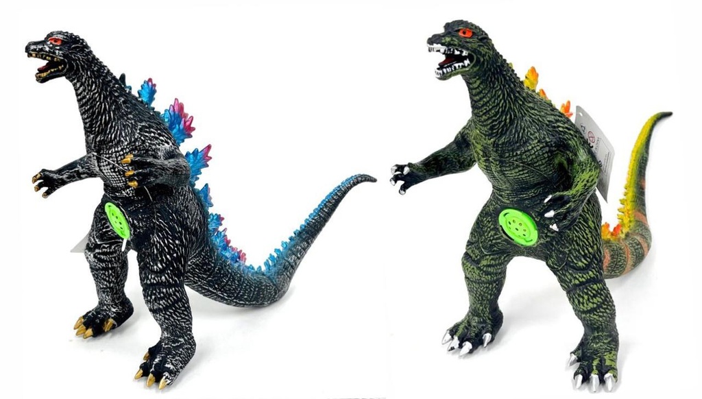Animal godzilla grande sonido espuma
