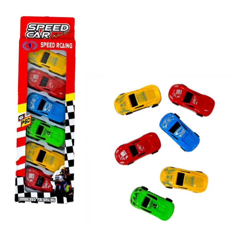 Carro coleccion X6 plastico