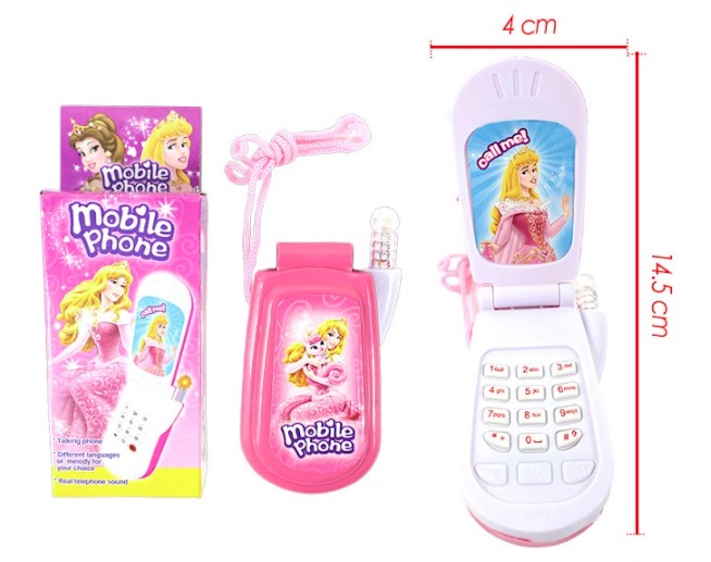 Celular caja niña