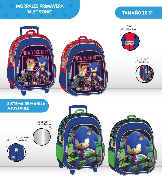 Morral prim. personajes grande sonic