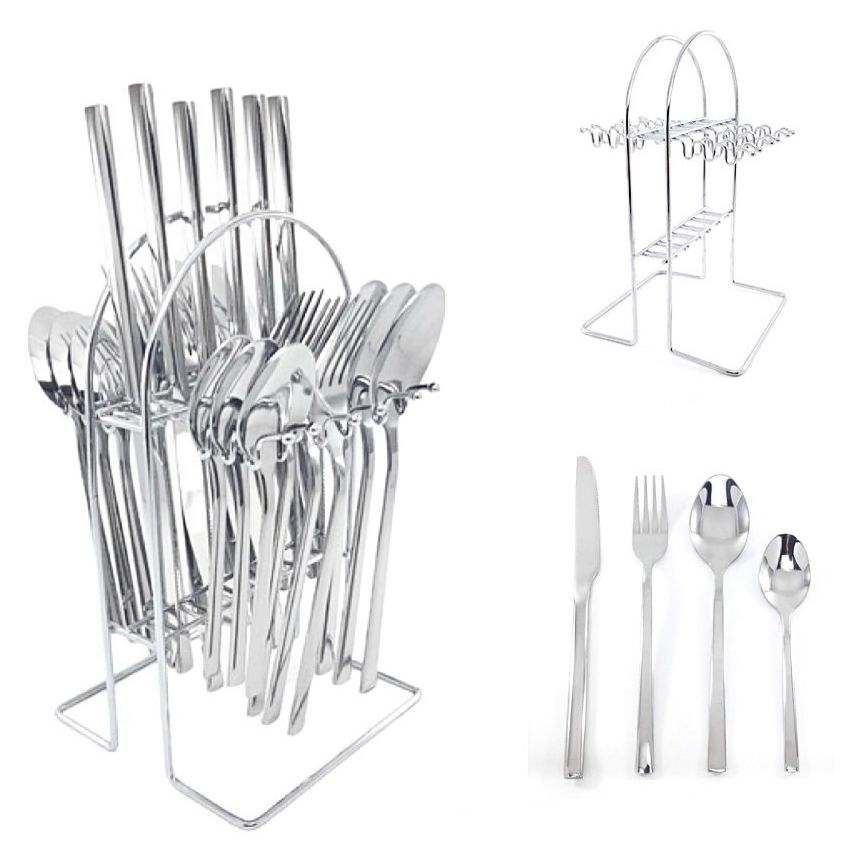 Set de cubiertos fino x24 piezas