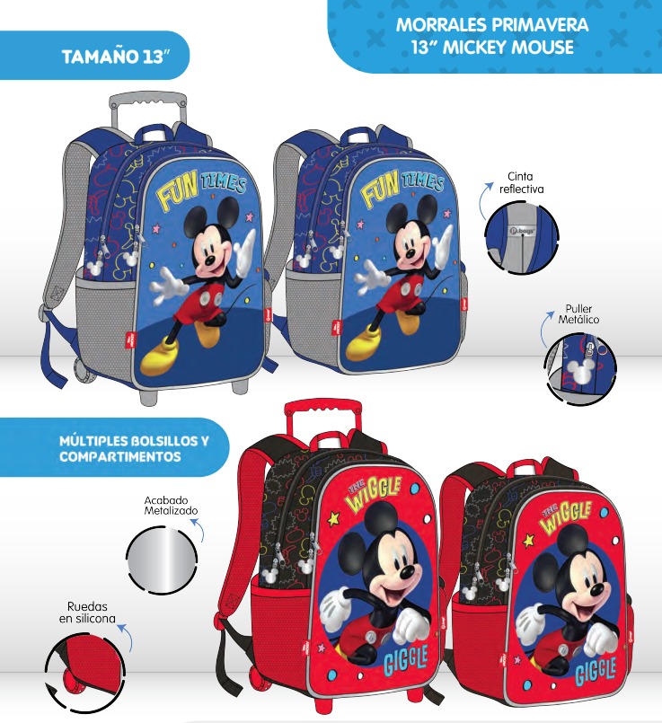 Morral prim. personaje pequeño mickey