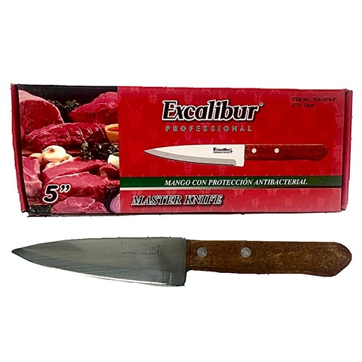 [YES-1076-5] @Cuchillo excalibur madera #5 CAJA X12 (UND $2.500)