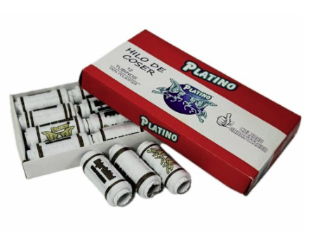 [42920R] @Hilo chino blanco caja x12 (402B)
