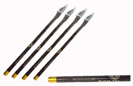 [DC0248BK] @Lapiz ojos sencillo cafe medium x12 unidades (UND 850)