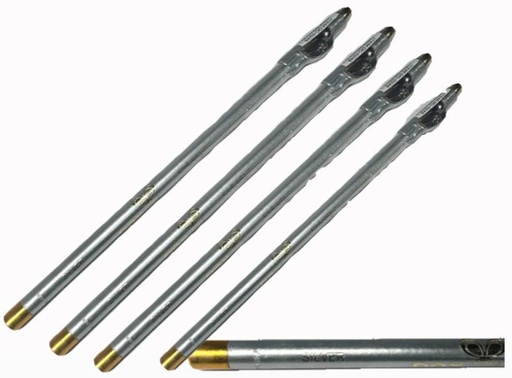 [DC0248BK] @Lapiz ojos sencillo silver x12 (UND 850)