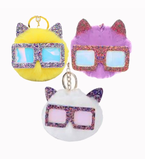 [CLP12-046] @Llavero peludo gafas mirellado