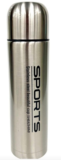 [SZM-8223] (P500)@Termo metal plateado 500ml