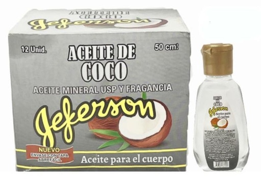 [AC50] Aceite coco x50ml jeferson