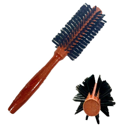 [SE2756] Cepillo peinar madera redondo mediana 14 filamento (se2302)