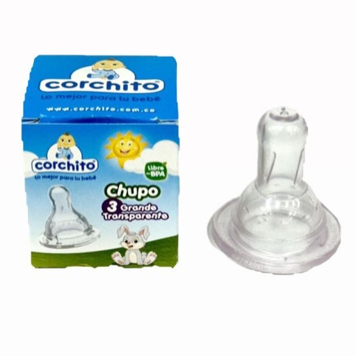 [0026] Chupa tetero corchito en caja PQT X12 (UND $500)