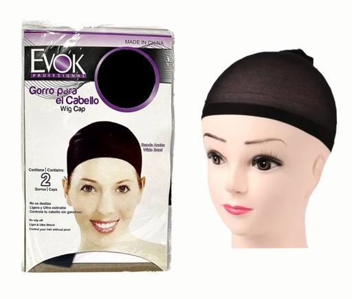 [SE1889] Gorro negro media velada paquete x12 