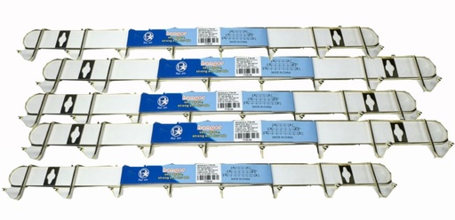 [SE3008] Perchero metal palo rosa x8 paquete x10 (PT25193)