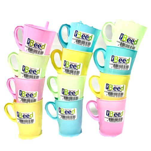 [H012] Vaso pitillo bebe sencillo X1 beed PQT X12 
