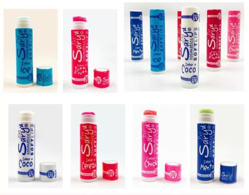 [DCN-650] Chapstick saryd softlips PQT X6 (unid $2500)