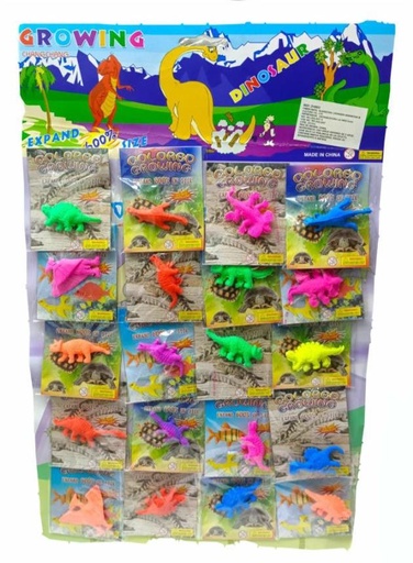 [PT23100] Animal crece en el agua dinosaurios x24