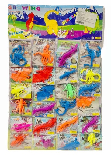 [PT23098] Animal crece en el agua insectos x24