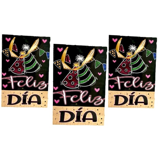 [142051] Bolsa regalo cariñito vertical mediana