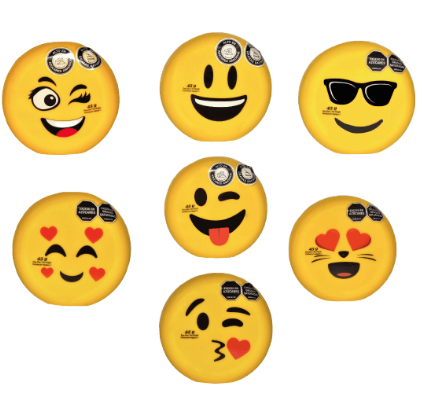 [E04-CH] Chocolate adro estuche emoji