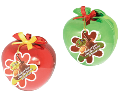 [E50-CH] CHOCOLATE ADRO ESTUCHE MANZANA