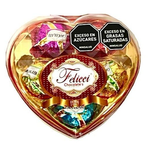[H05DF] Chocolate feliccie corazon X5