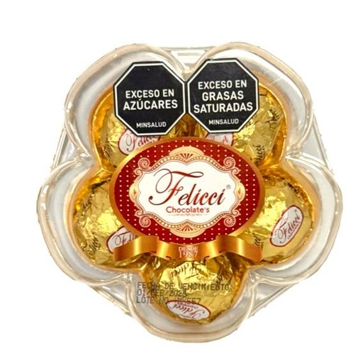 [F05] CHOCOLATE FELICCIE FLOR X5