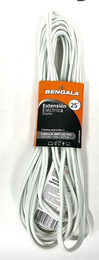 [BG4006] Extension blanca bengala x25 ft