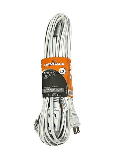 [BG4005] Extension blanca bengala x20 ft 