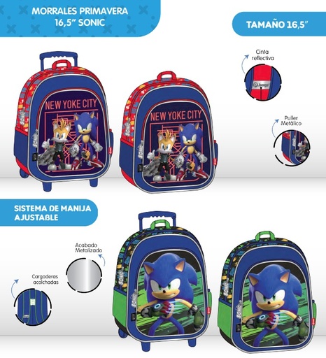 [622-120-2267] Morral prim. ruedas grande sonic