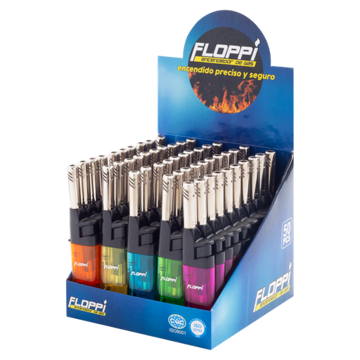 [FL-EN31] @Encendedor gas floppi mini caja x25  