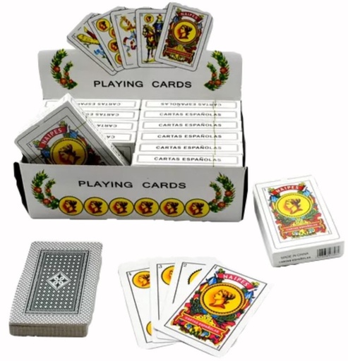 [21CRL-68] @Naipe español sencillo caja x12 