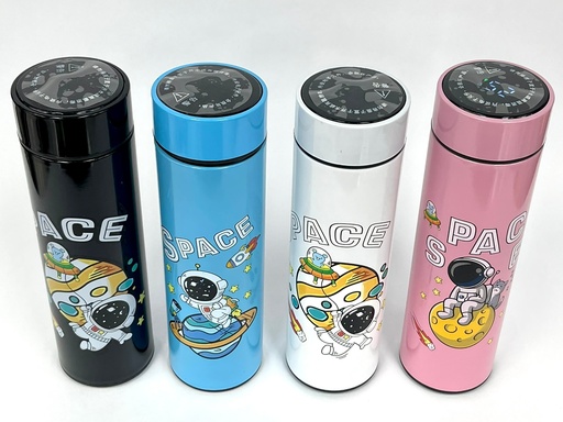 [2D-9556] Termo metal temperatura estampado astronauta 