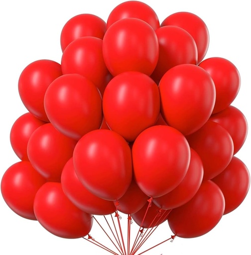 [843980] Bomba rumatex ballons r12x50 roja