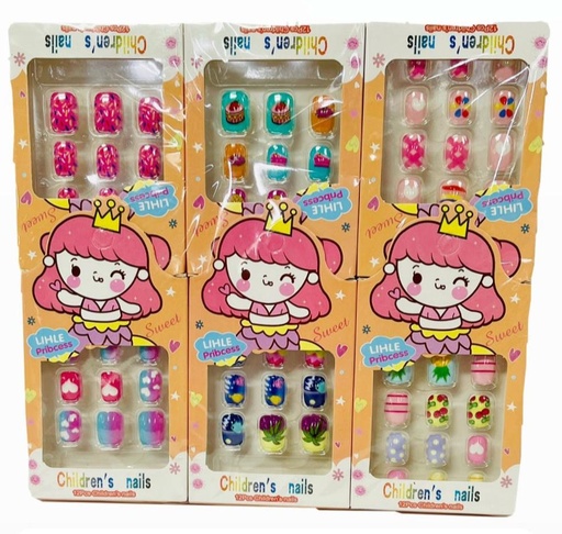 [PT23239-1] Uñas infantil caja paquete x12