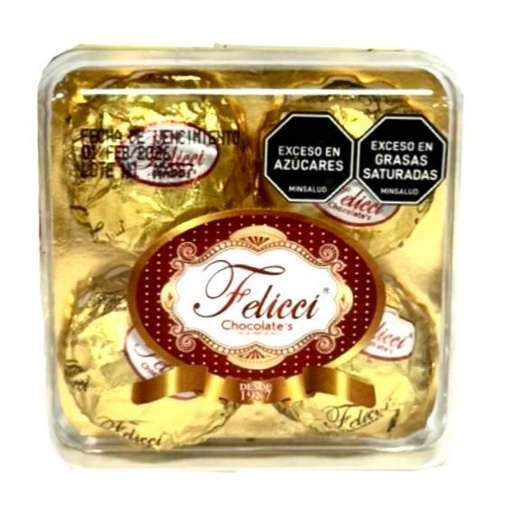 [S04] Chocolate feliccie cuadrado X4