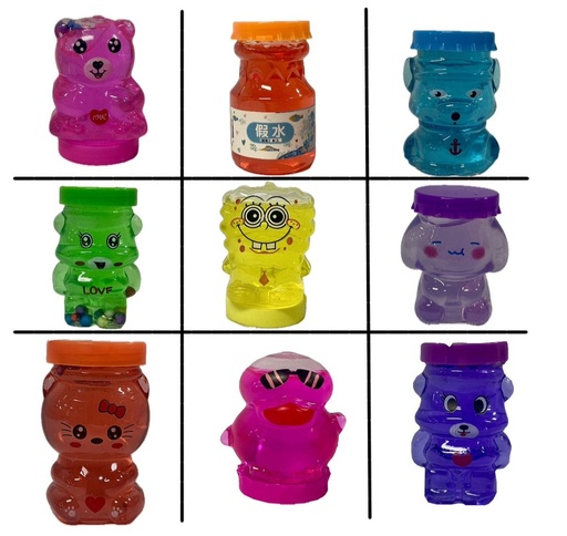 [RF-1041] Slime mini figuras CAJA X24 unidad $850
