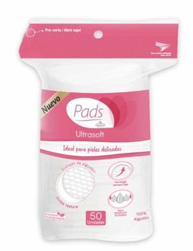 [GRSL-0050] Rodajas desmaquillar pads x50