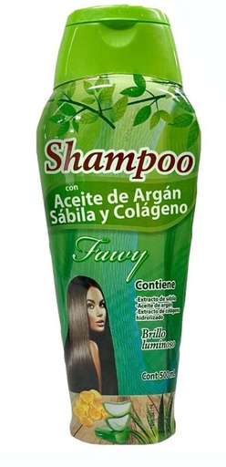 [4SH014] Shampoo fawy x500 aceite argan 