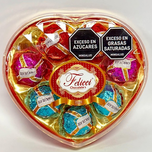 [H08D] Chocolate feliccie corazon X8 
