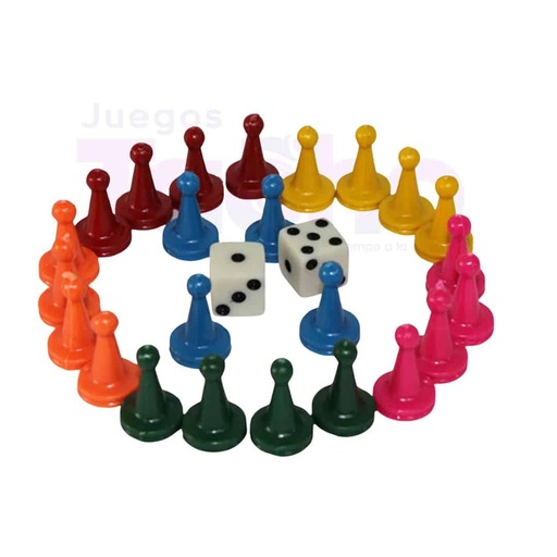 [08-FICHA] Fichas parques sencilla x6 puestos 