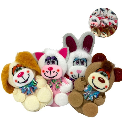 [DSB-593-2] Peluche mini para ancheta surtido x12
