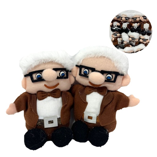 [DSB-490-1] Peluche viejitos hombre mini x12 unidades
