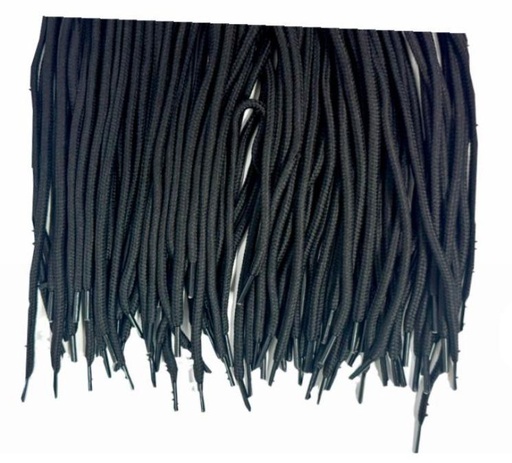 [P-0090] Cordon 90 cm x 4 bolsa x 24 negro redondo