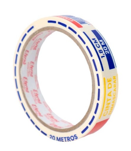 [ET1097] @Cinta enmascarar 3/4 " mediana eterna