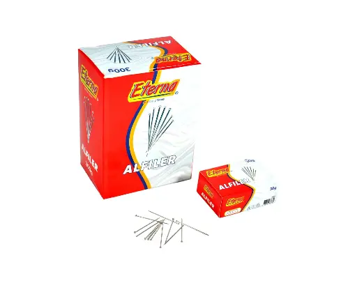[ET815] Alfiler eterna 2,8cm 30gramos caja x10