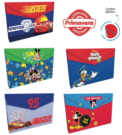 [P221] Carpeta primavera plastica fuelle niño