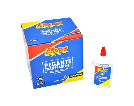 [ET501] Colbon eterna transparente x75ml caja x12